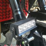 Lampu Strobo Dashboard kaca