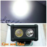 Lampu Tembak CREE Worklight Daya 20 watt Kotak Besar