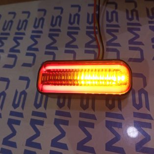 Lampu Sen Running Untuk Motor 2 Warna Bentuk Kotak