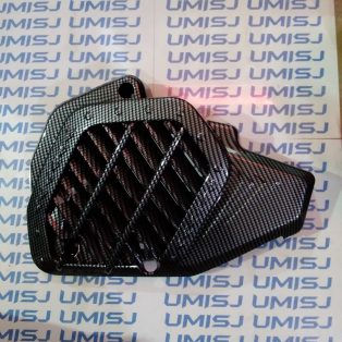 Cover Radiator Khusus Untuk Motor Honda Pcx Dengan Motif Carbon