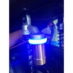 Lampu Led Flexibel Buat Dipasang Shock Biker Pada Motor