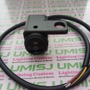 Saklar Tombol Lampu On Off On Besi Dispion Motor