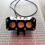 Lampu Tembak Laser SQL 3 Mata Nyala 2 Warna