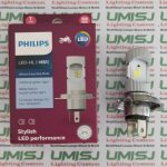 LED H4 Philips Nyala Putih Untuk Lampu Utama Motor