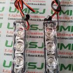 Strobo Led Mini 3 Mata Dengan Nyala Terang Kecil-Kecil